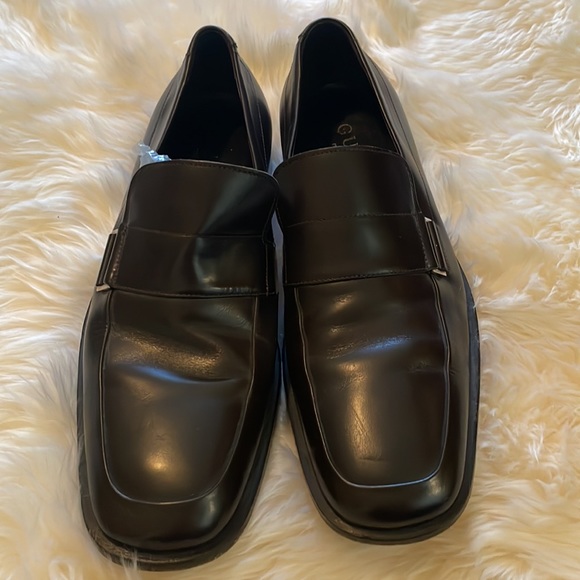 Gucci Other - GUCCI Darkest Brown Leather Loafers